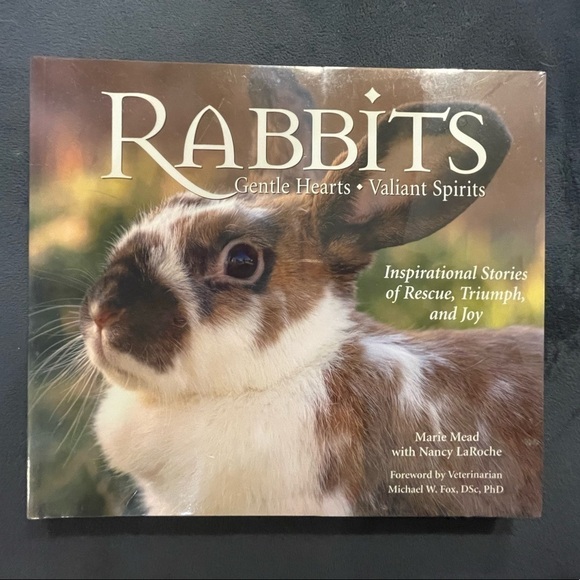 RABBITS: Gentle Hearts, Valiant Spirits book brand new- still sealed in plastic - Picture 1 of 3